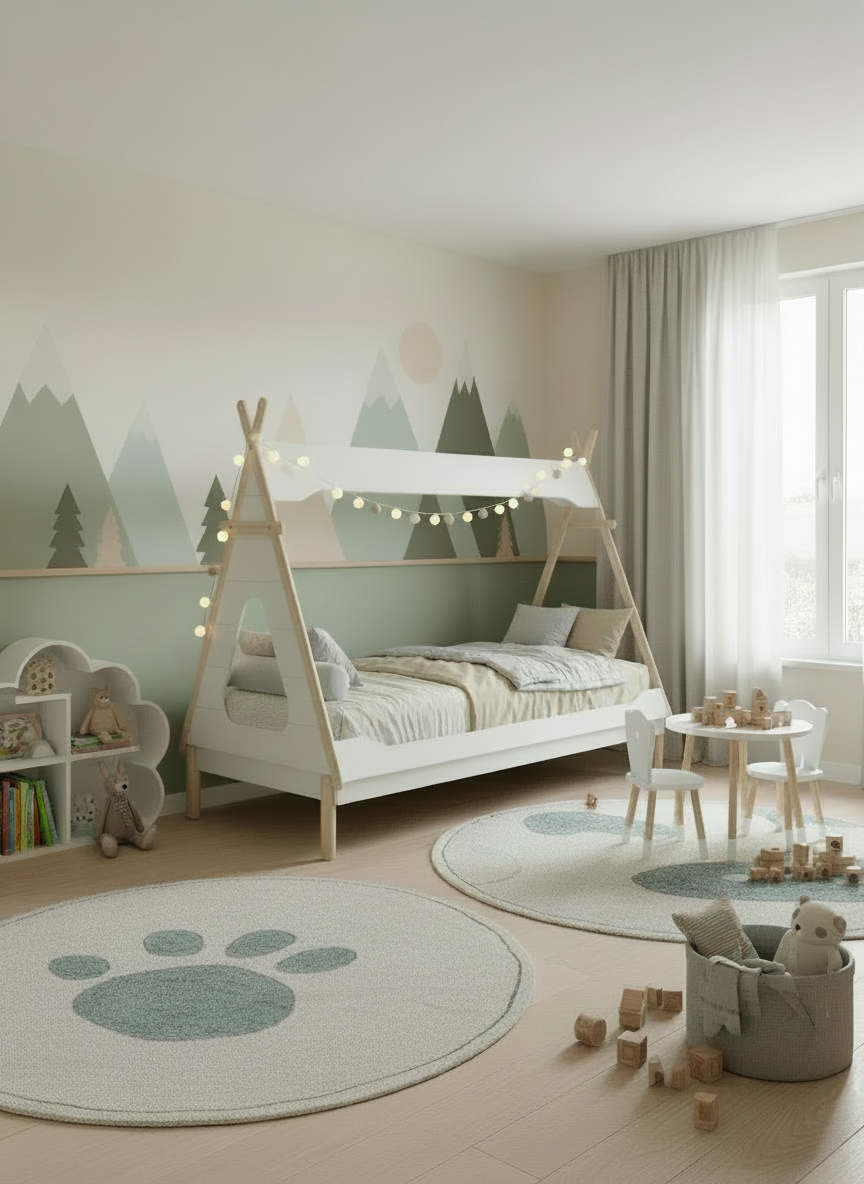 Camas Tipi y Cabañas