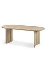 Mesa de comedor de madera maciza 200 cm
